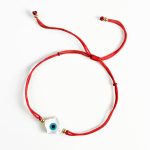 Pulsera Hamsa ojo nacar