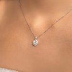 Cadena Adele Moissanita