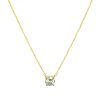 Cadena Belen Big Moissanita dorado