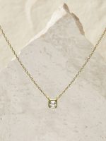 Cadena Kelly Moissanita dorado