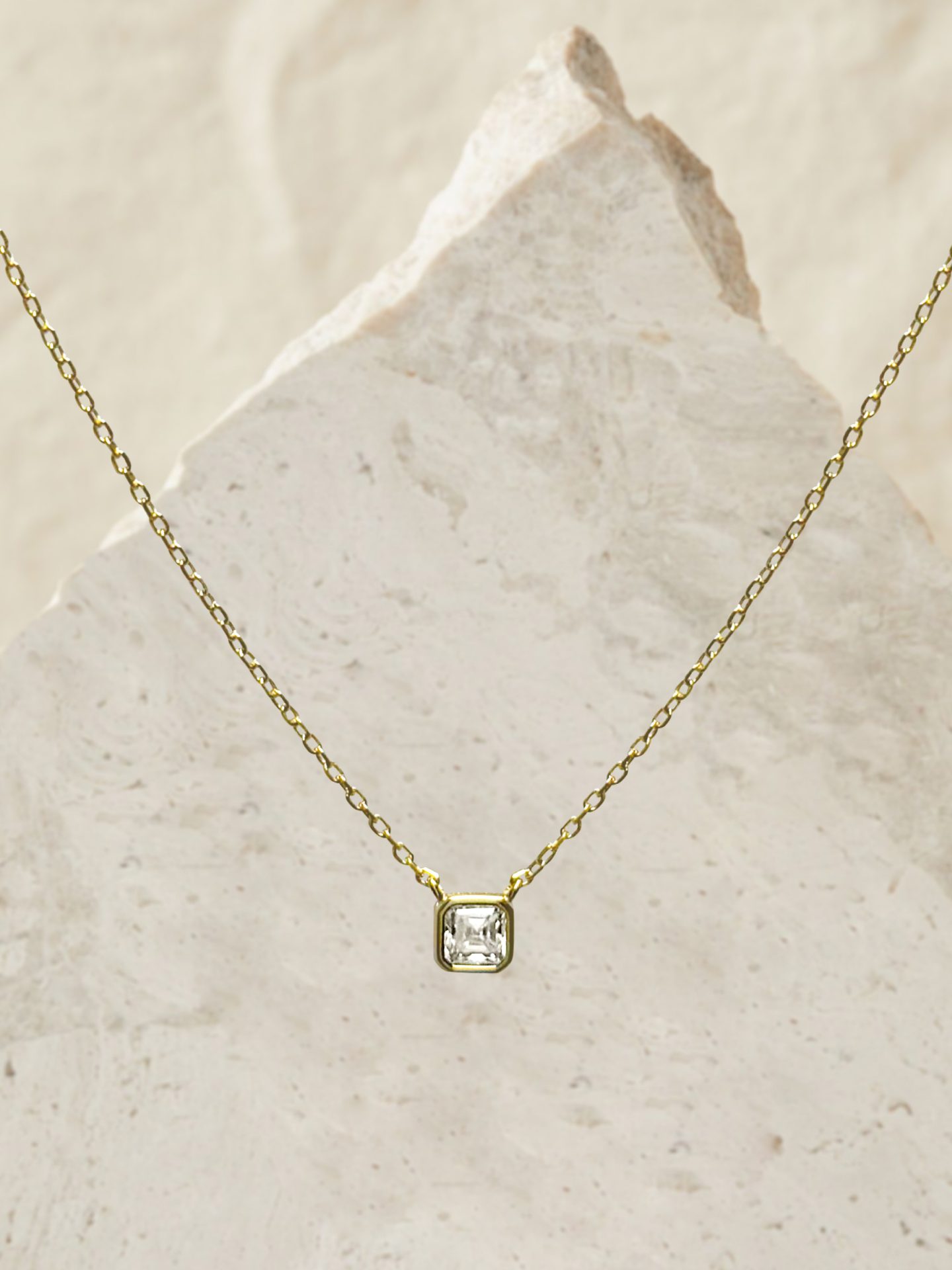 Cadena Kelly dorado Cadena Kelly Moissanita dorado - Imagen 1