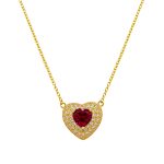 Cadena Elena rojo