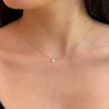 Cadena Solitario Diamante 0.30