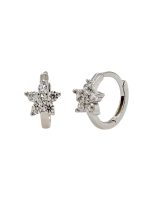 Argollas Roseta plata