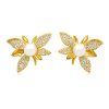 Aretes Vicky dorado