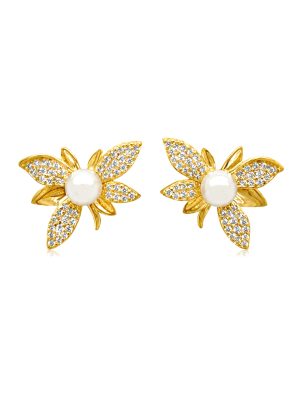 Aretes Vicky dorado