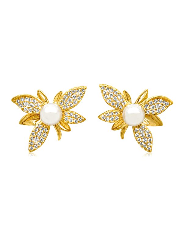 Aretes Vicky dorado