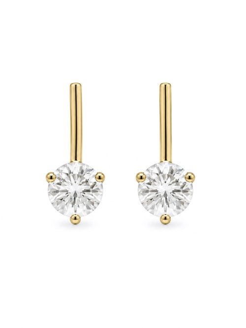 Aretes Dorothy dorado