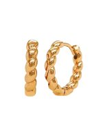 Argollas Trenza