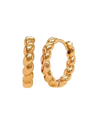 Argollas Trenza