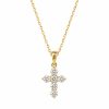 Cadena Gia Petit Moissanita dorado