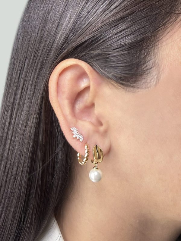 Aretes Ivy plata