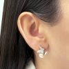 Aretes Mariposa perla