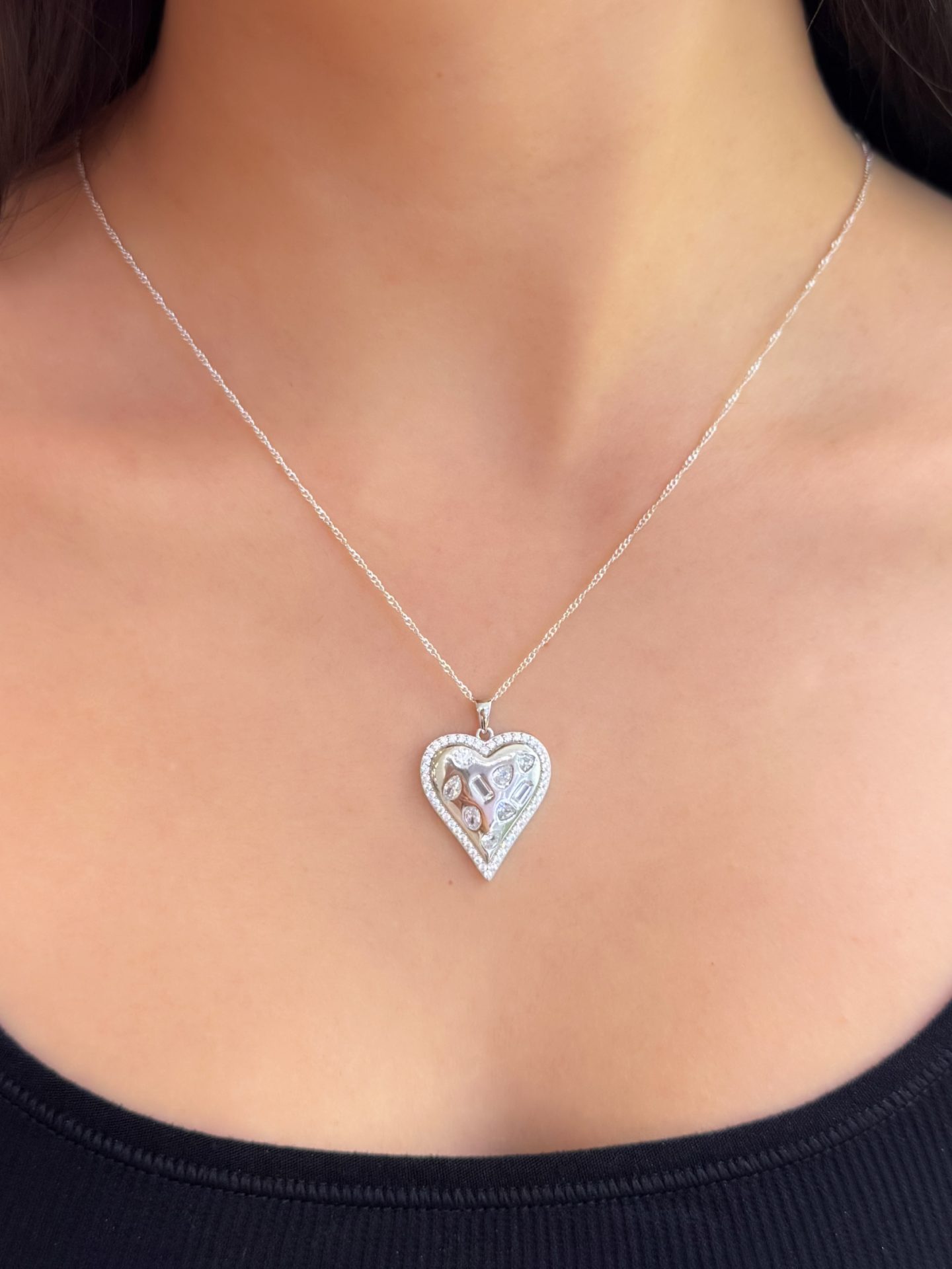Cadena Anais plata