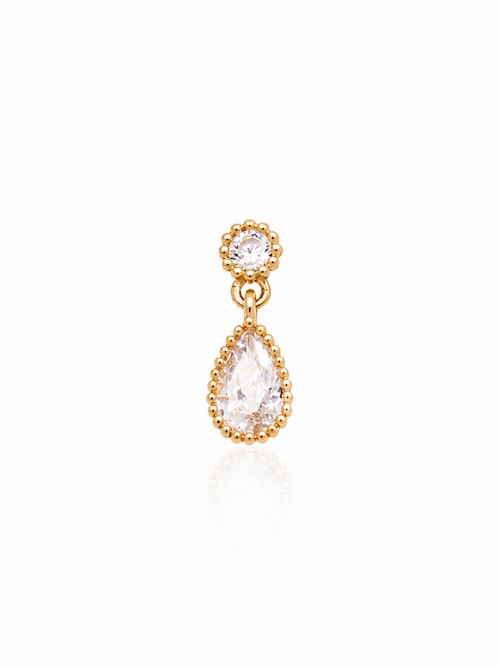 Piercing Crystal Drop 6mm