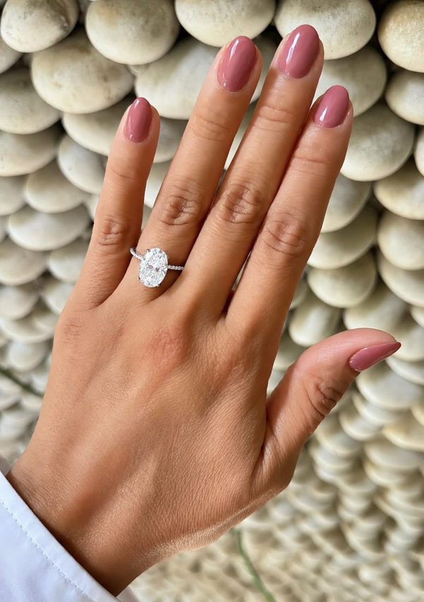 Anillo Eliza Moissanita