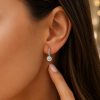 Aretes Irene Moissanita