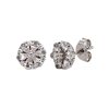 Aretes Peonia plata