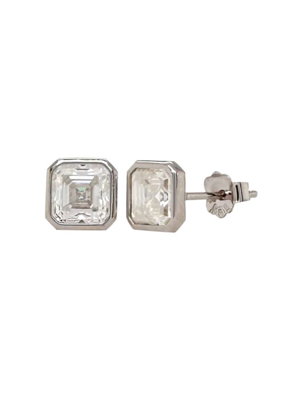 Aretes Marjorie Moissanita
