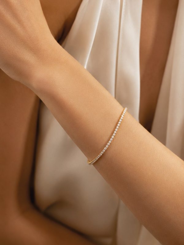 Pulsera Tennis diamantes - Imagen 2