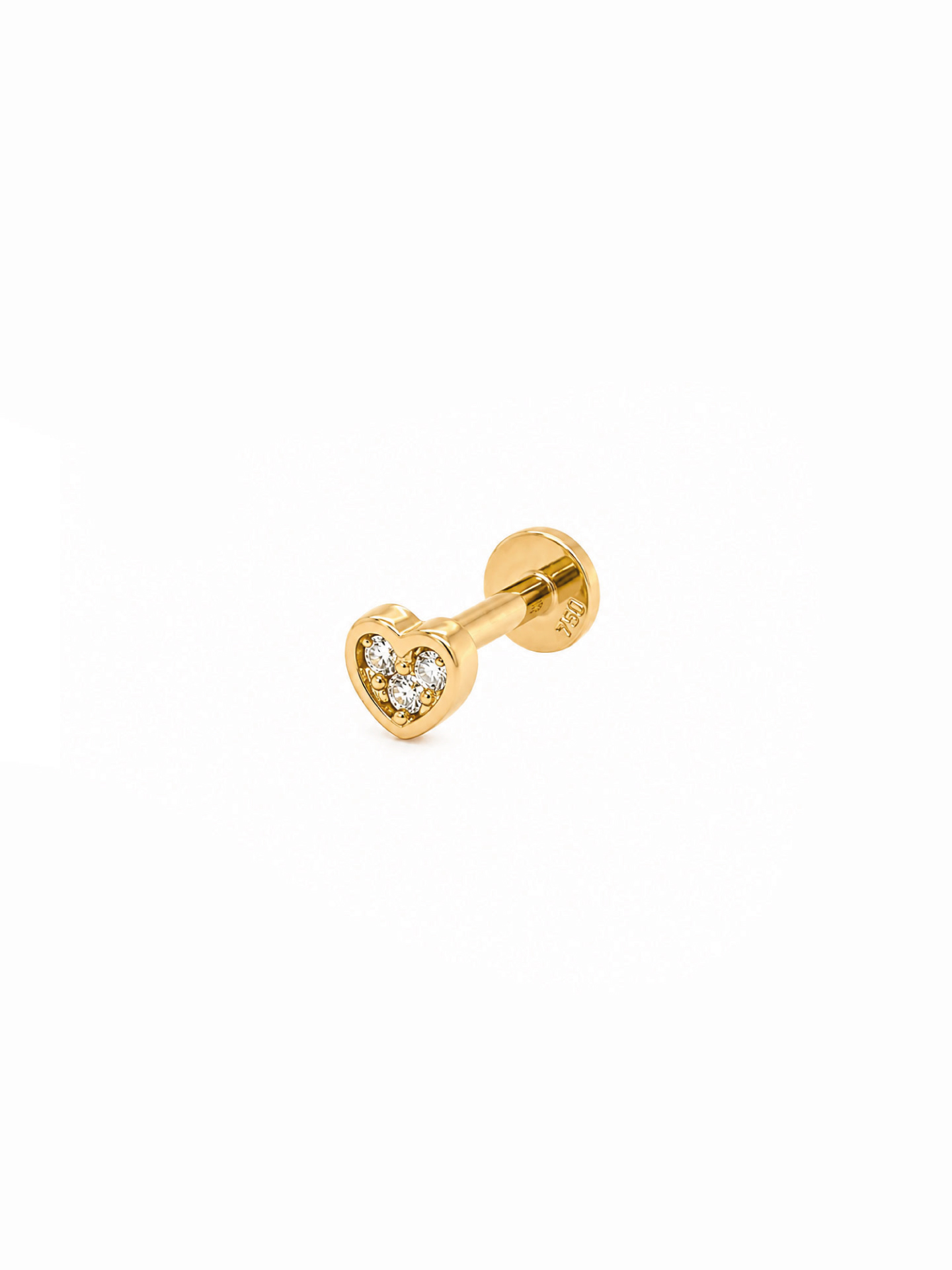 piercing corazon mini mini Piercing Corazon mini mini 5 mm - Imagen 1