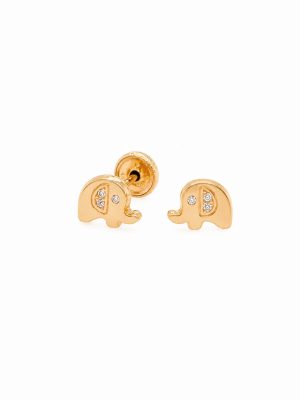 Aretes Elefante cristal