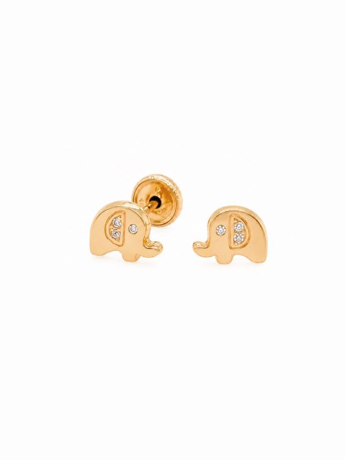 Aretes Elefante cristal