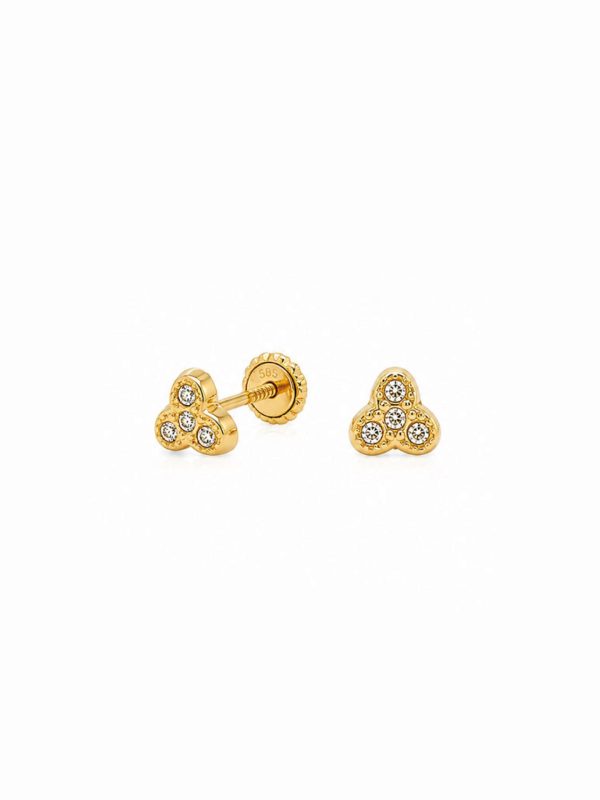 Aretes Tres Marias cristal - Imagen 2