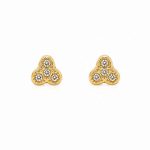 Aretes Tres Marias cristal