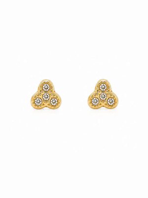 Aretes Tres Marias cristal