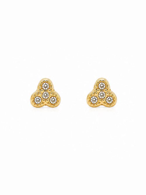 Aretes Tres Marias cristal
