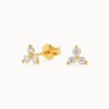 Aretes Trinity L diamante