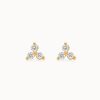 Aretes Trinity L diamante