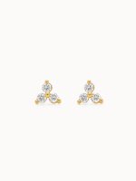Aretes Trinity L diamante