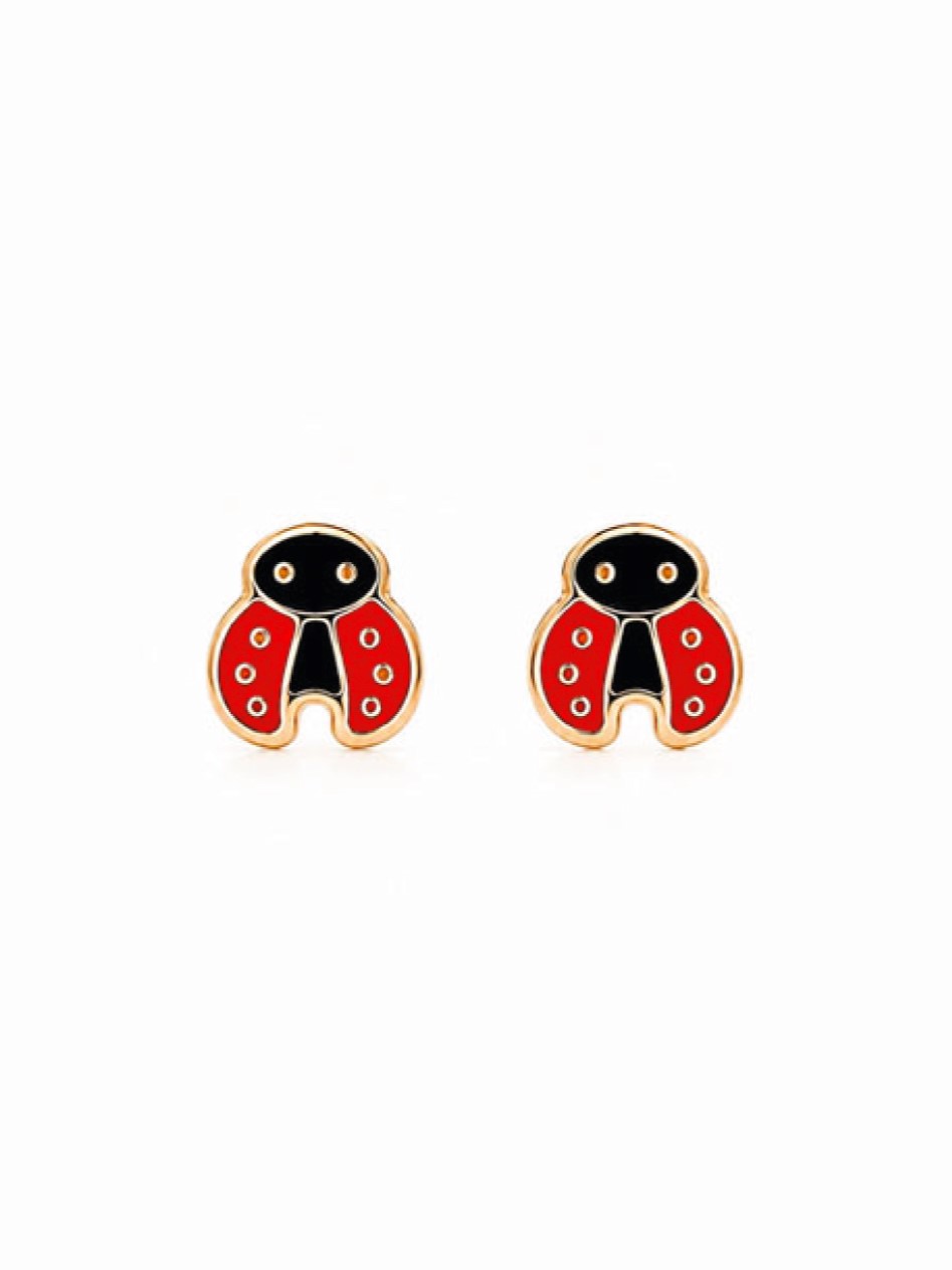 aretes mariquita Aretes Mariquita - Imagen 1