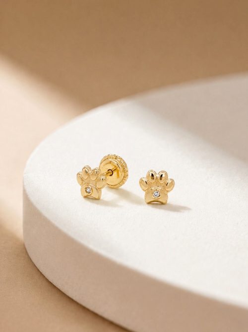 Aretes Patitas diamante