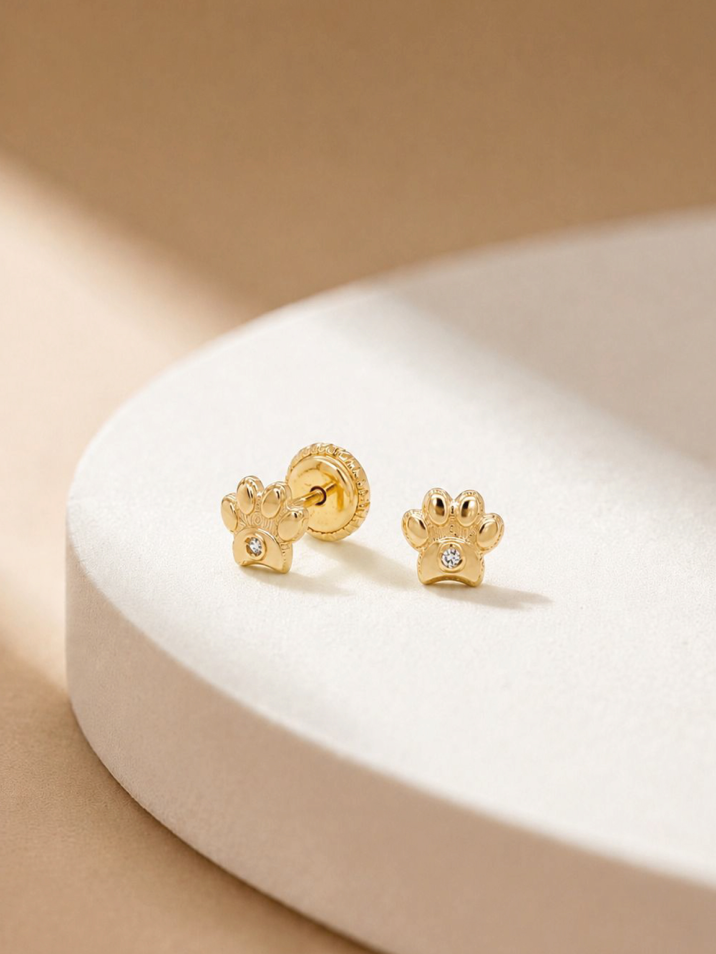 aretes patita diamante Aretes Patitas diamante - Imagen 1