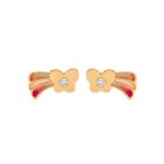 Aretes Mariposa arcoiris