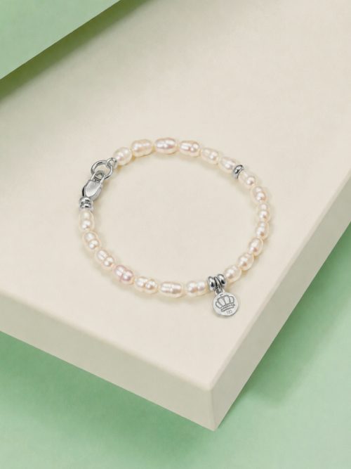 perlita mini baby plata Pulsera Perlita Mini Baby plata