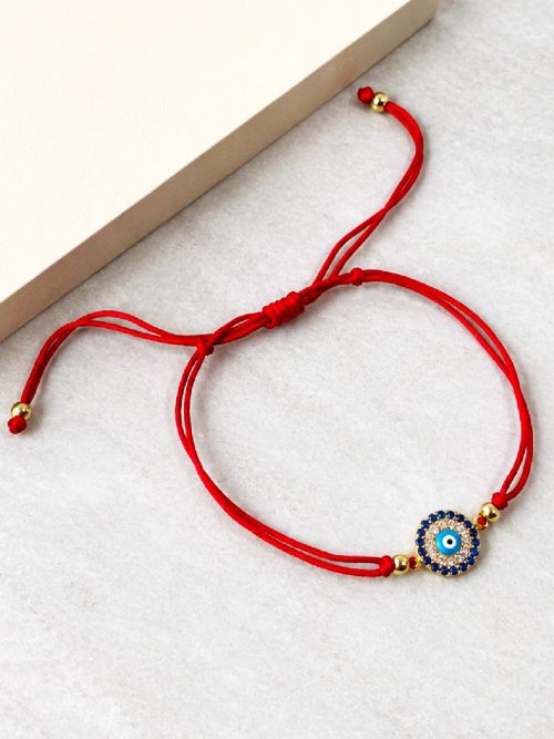 Pulsera tejida Celin ojo