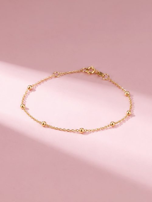 Pulsera disco slim oro