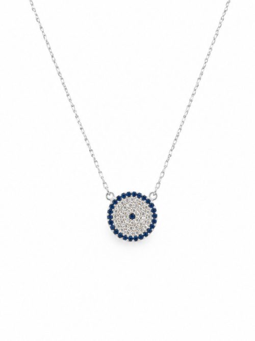 Cadena Evil Eyes plata