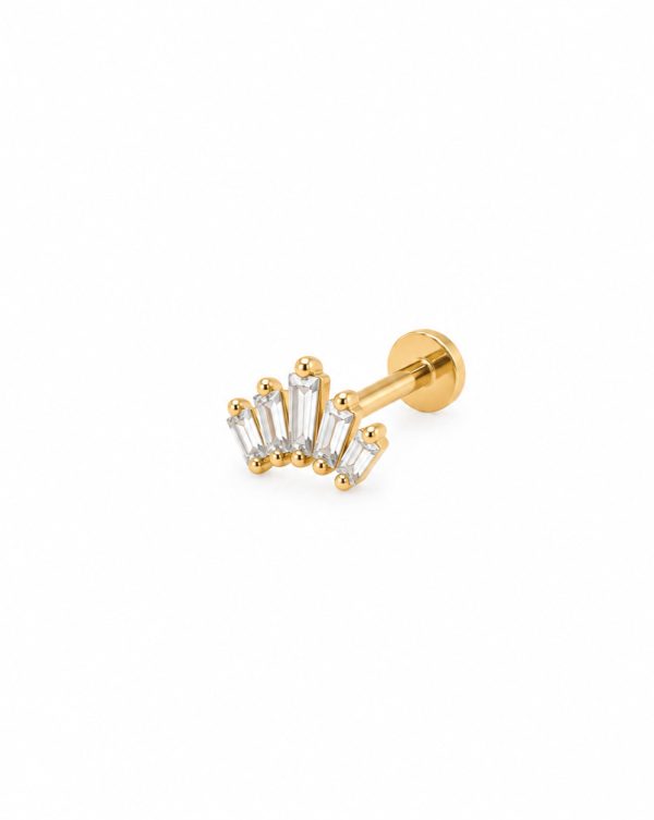 Piercing Jade Blanco 8 mm