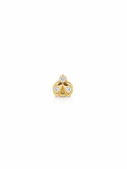 Piercing Lady Bug cristal 6 mm